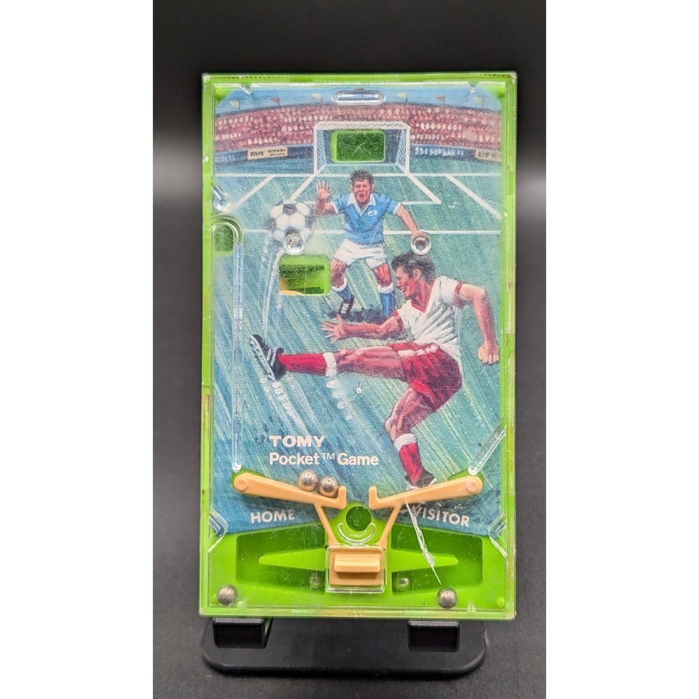 1975 Tomy Pocketeers Cup Final Vintage mechanical pocket football game